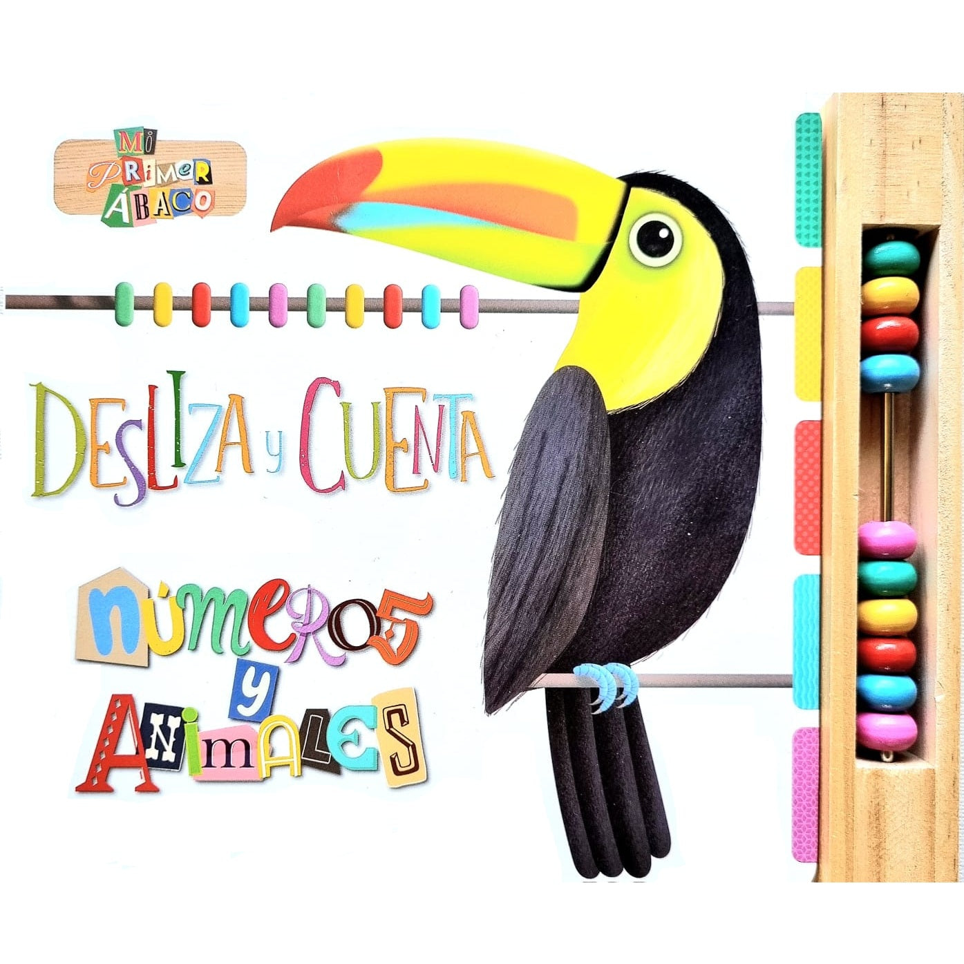 Mi primer ábaco. Desliza y cuenta, números y animales Mi primer ábaco. Desliza y cuenta, números y animales